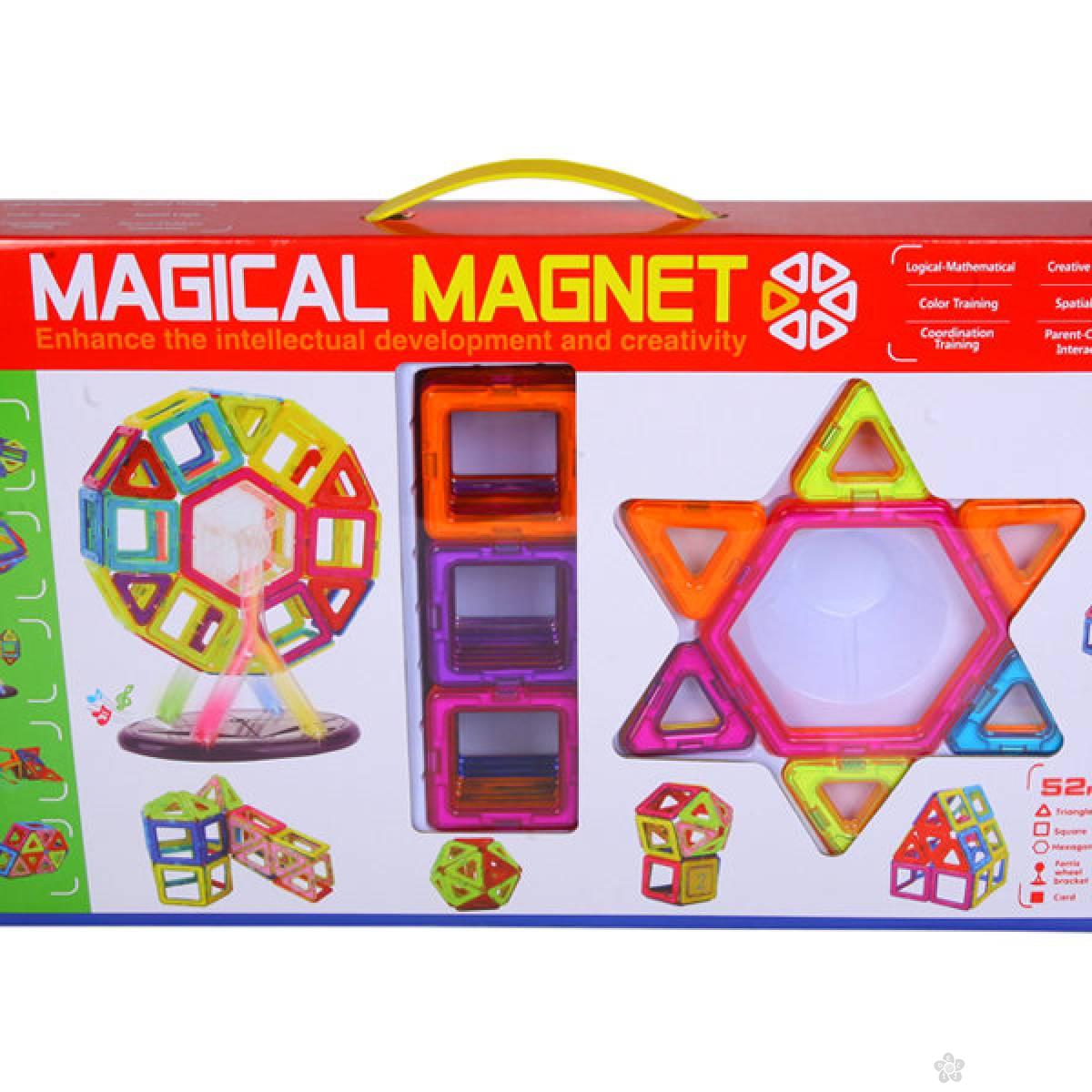 Magnetne pločice kocke za igru 108272 