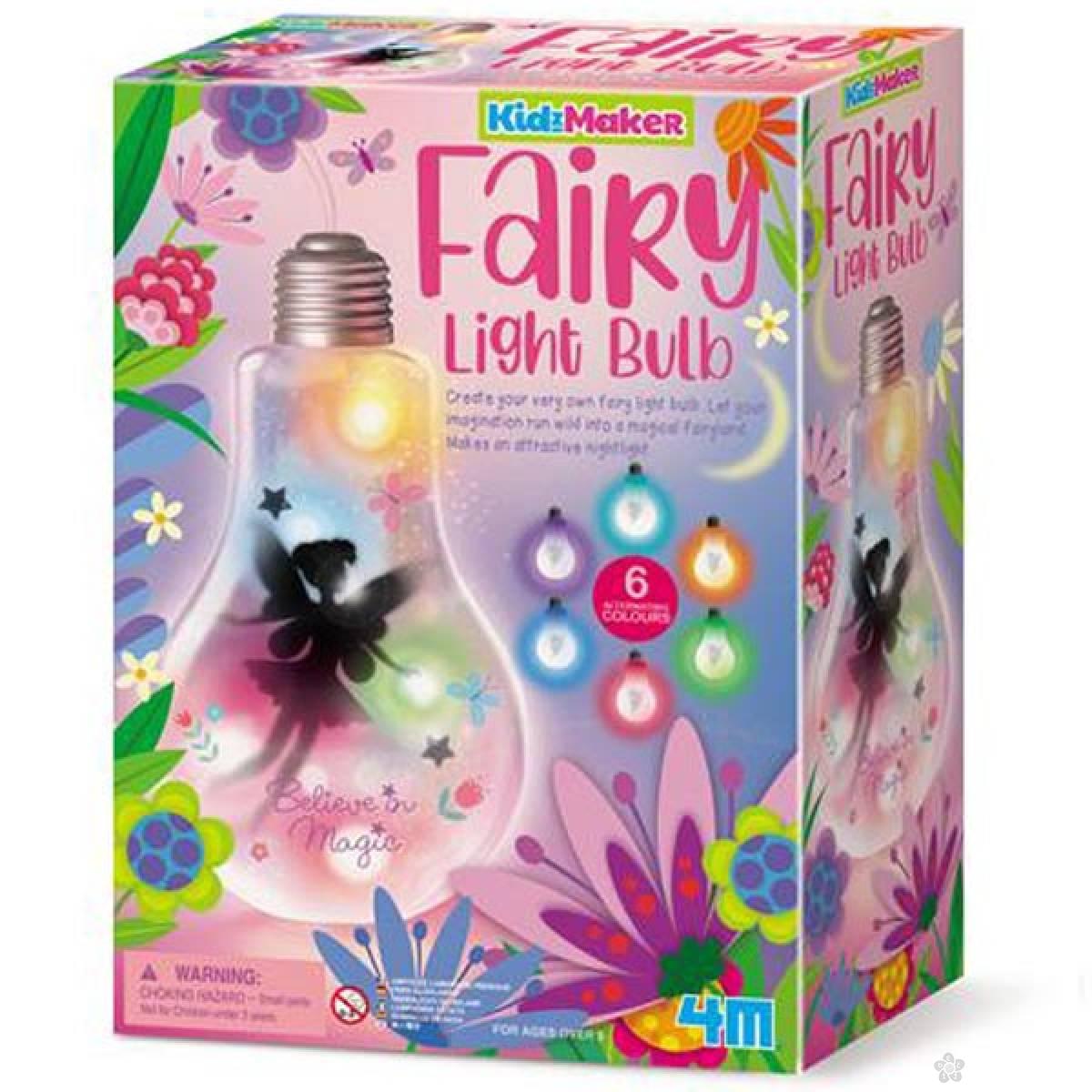 4M Fairy Light Bulb Vilina svetleća sijalica 4M04772 