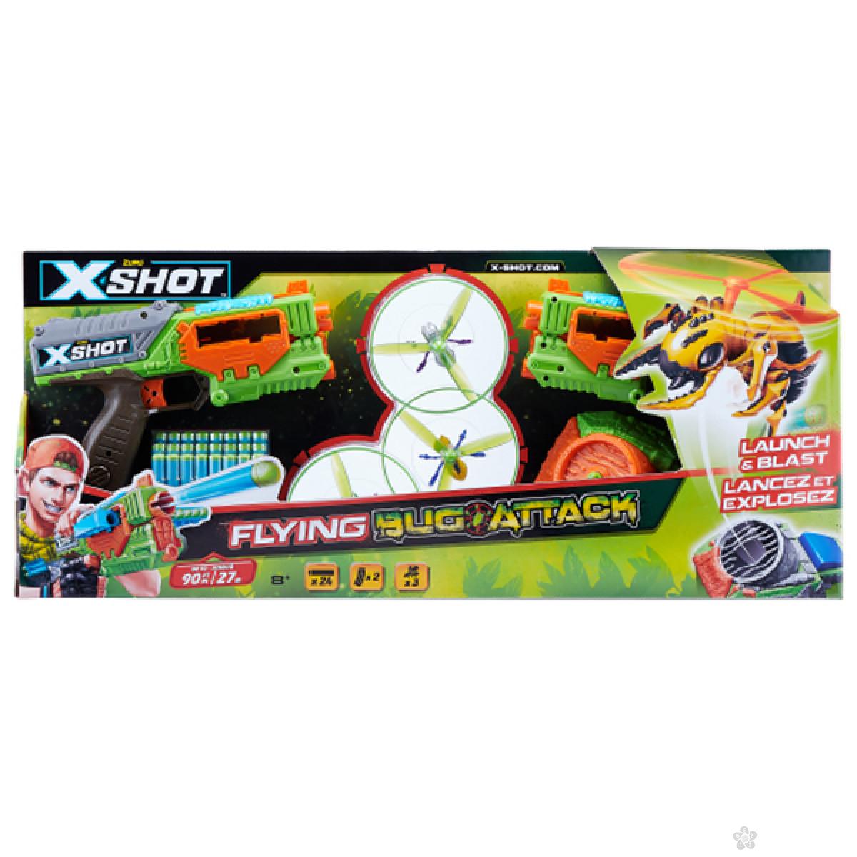 Pištolj Zuru X-SHOT Flying Bug Atta,  24246 