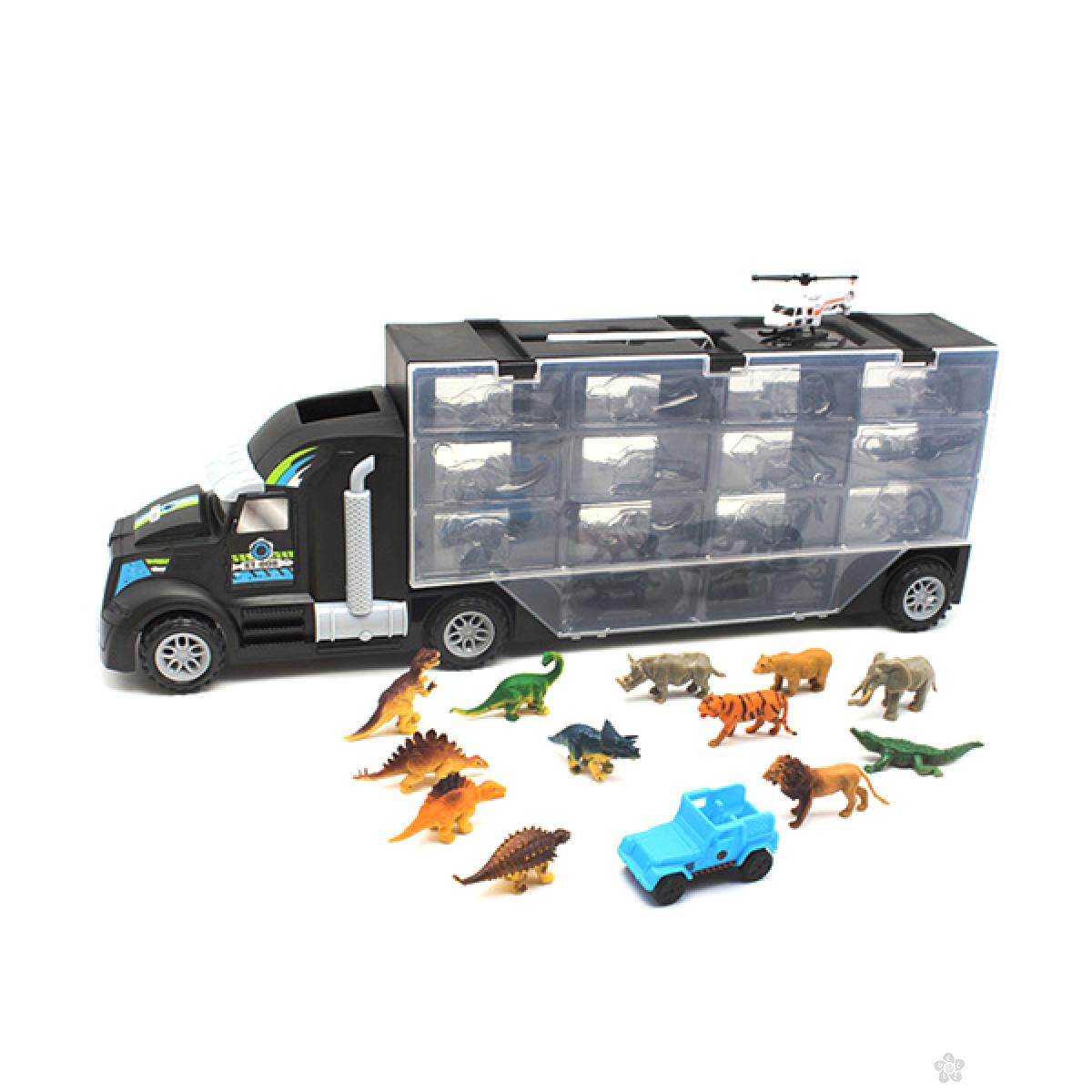 Kamion set sa životinjama 2010013 