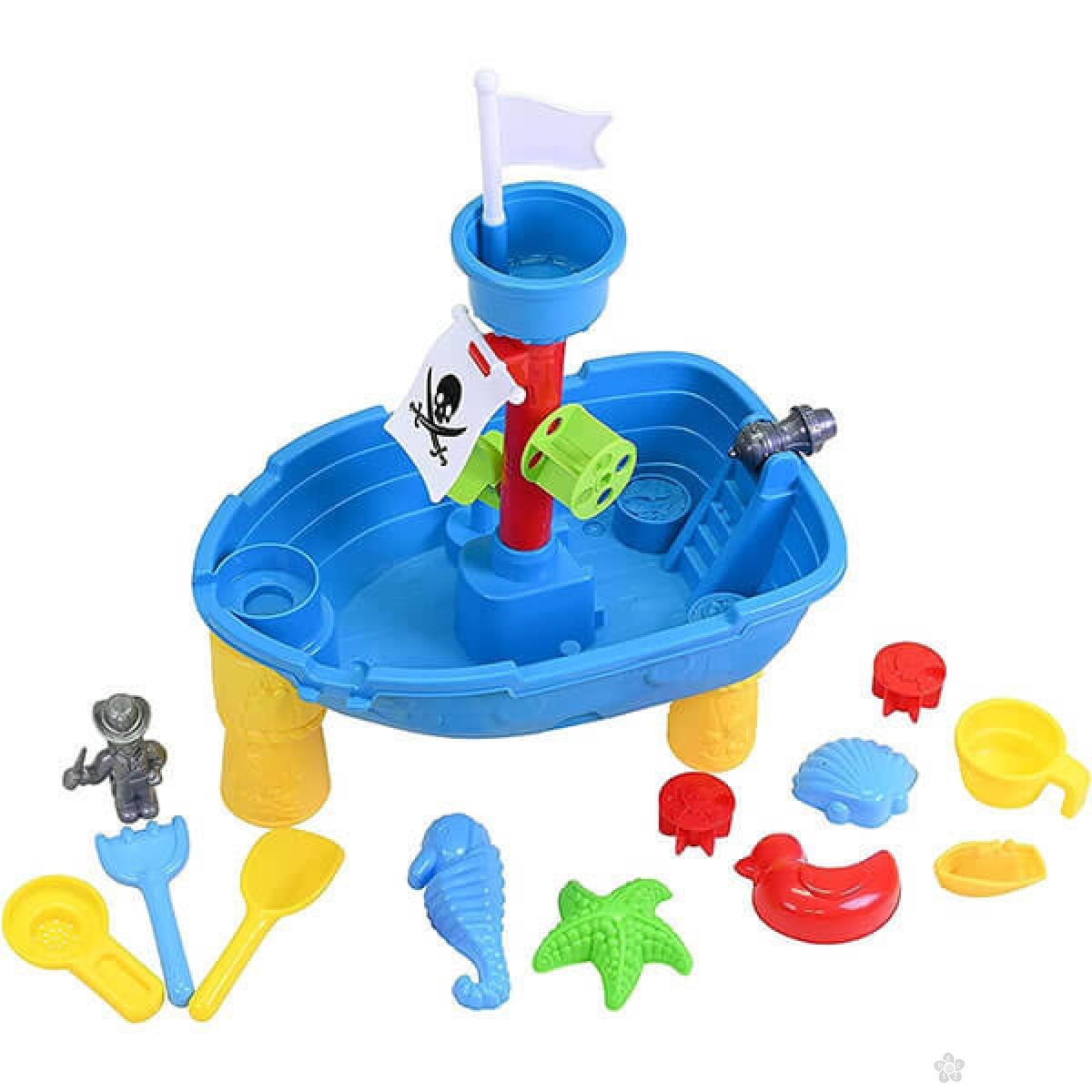 Set za plažu Knorr Brod sa modlicama 570513 