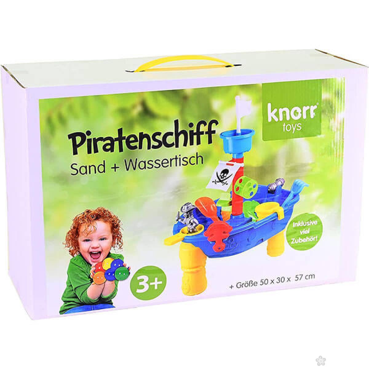 Set za plažu Knorr Brod sa modlicama 570513 