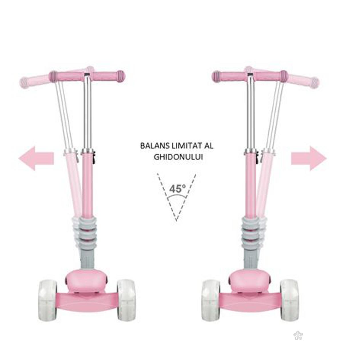 Dečji trotinet Soft model 653 - plavi