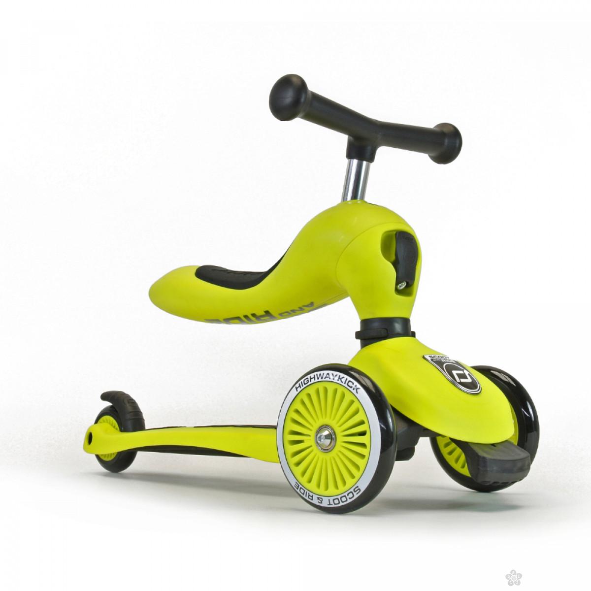 Trotinet guralica Highwaykick 1 Lime, 96204 