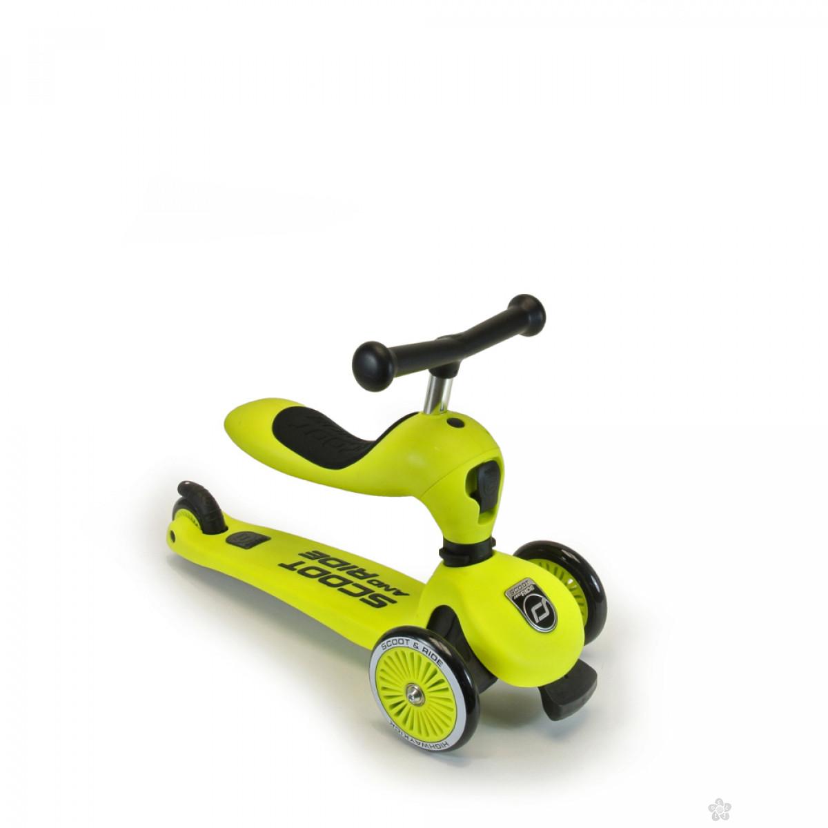 Trotinet guralica Highwaykick 1 Lime, 96204 