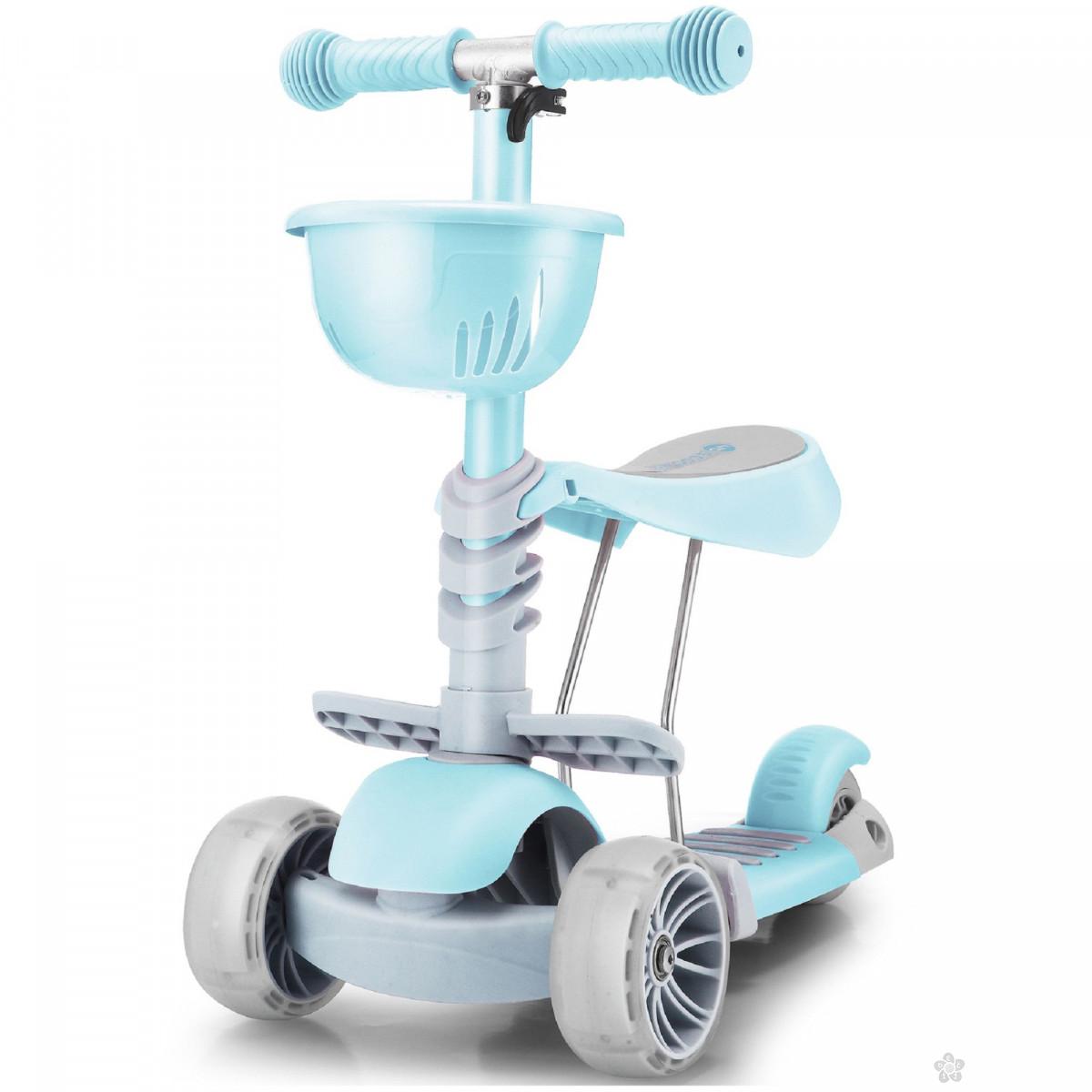 Dečji trotinet Soft model 653 - plavi