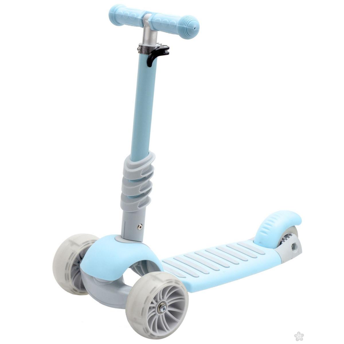 Dečji trotinet Soft model 653 - plavi