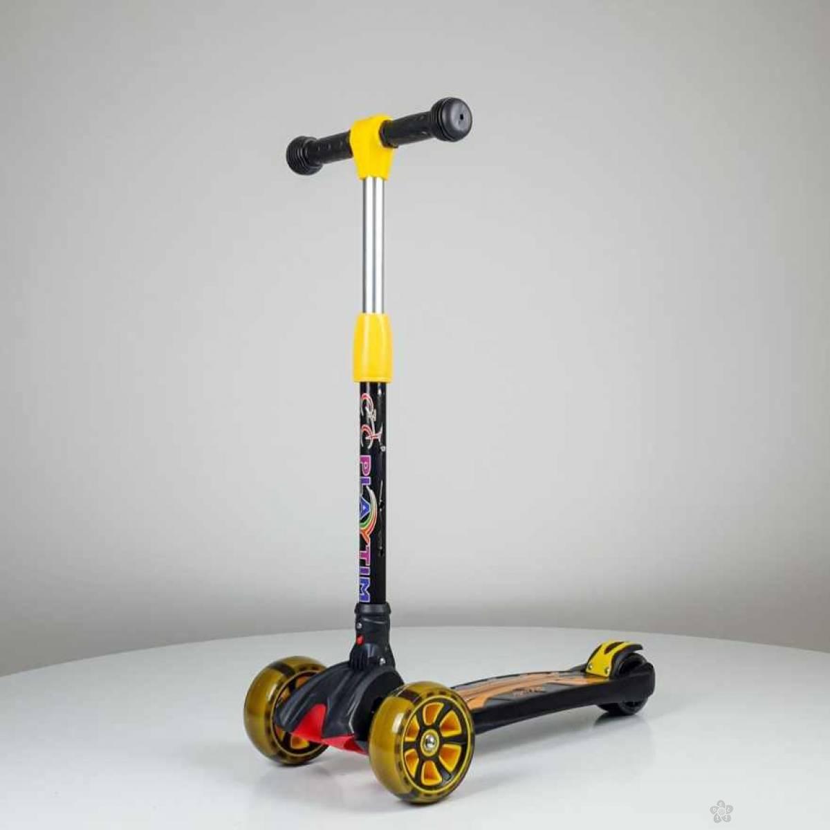 Trotinet Folding, model 659, žuti 