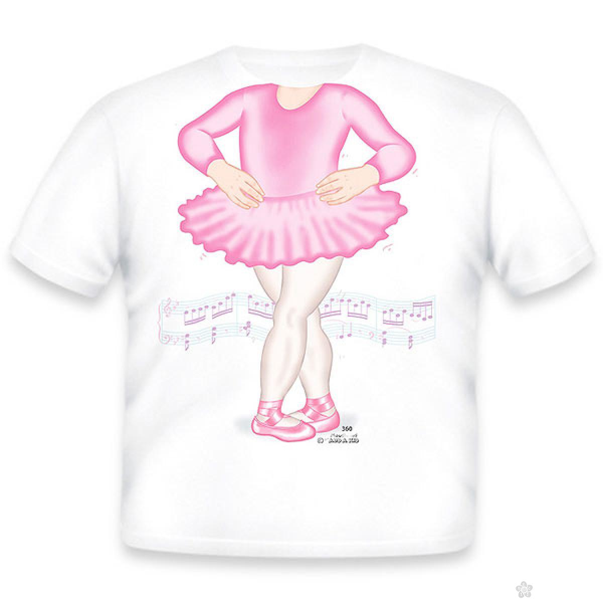 Just Add A Kid Majica Ballerina Pink 360 