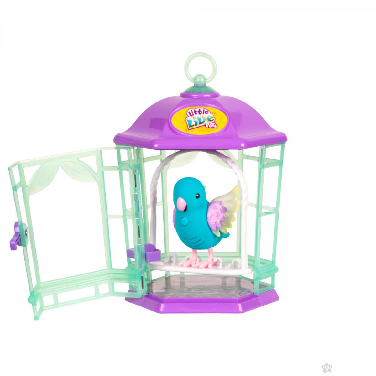 Little Live Pets ptica u kavezu S8 