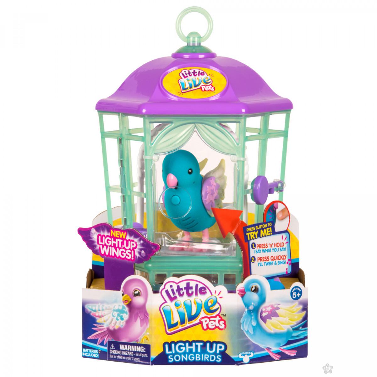 Little Live Pets ptica u kavezu S8 