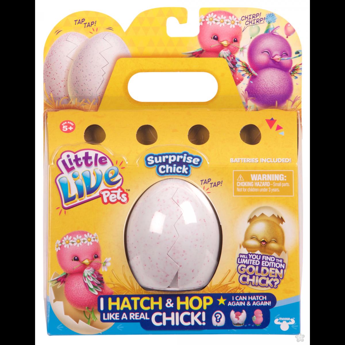 Little Live Pets pile u jajetu Blossy 28324-roze 