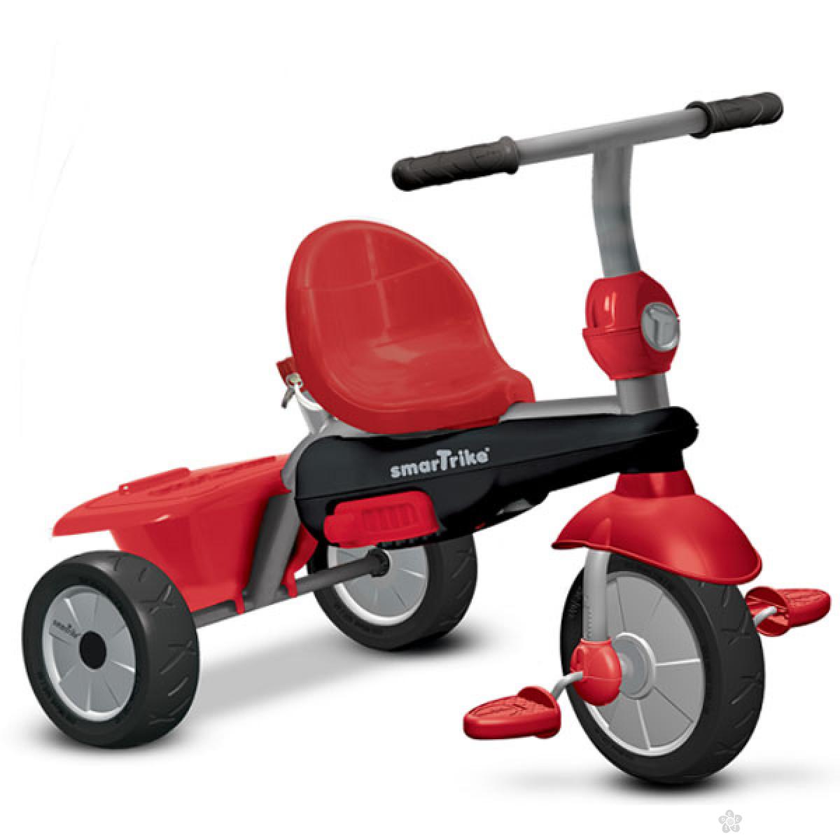 Tricikl Smart Trike Vanilla 4u1 Crveni 6652500 