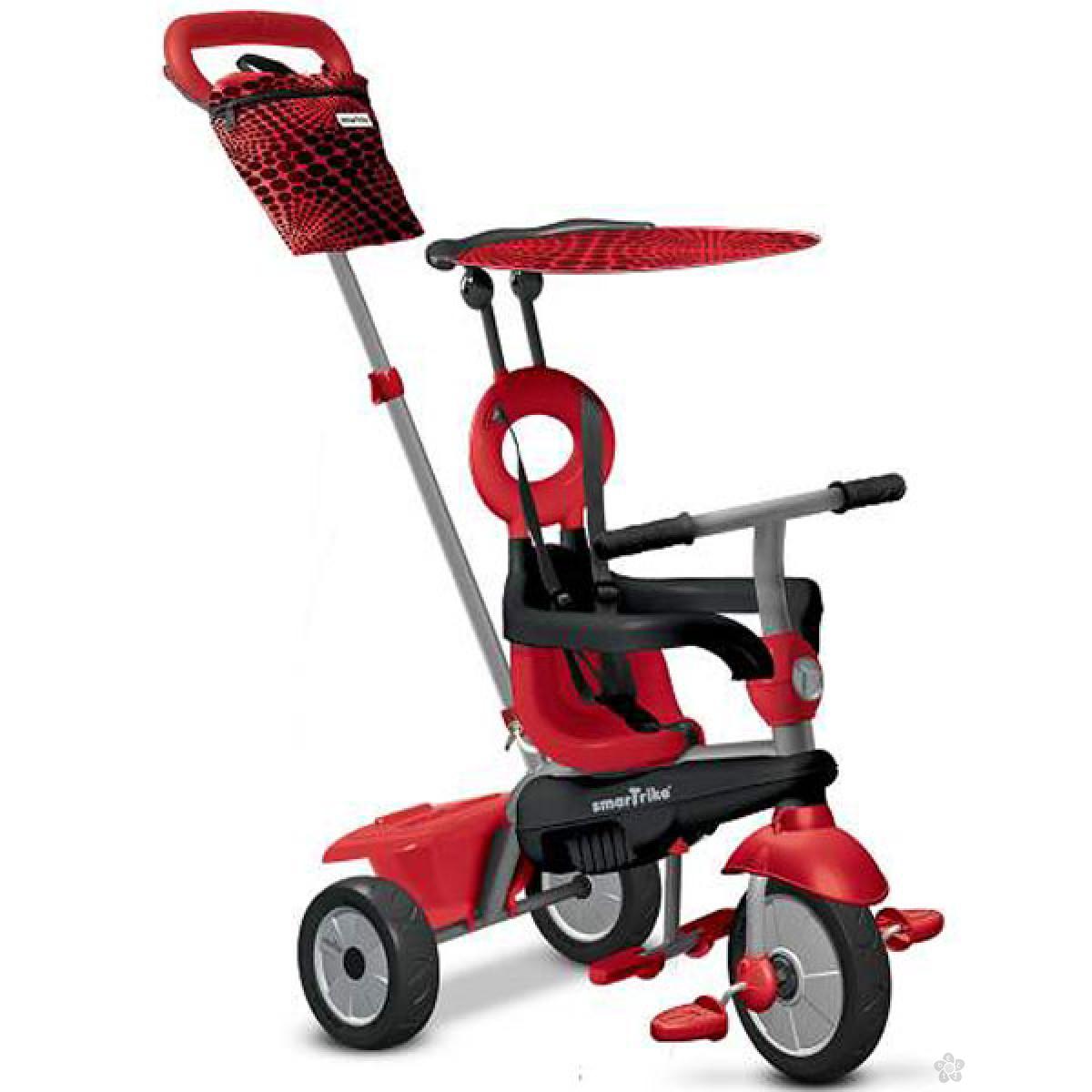 Tricikl Smart Trike Vanilla 4u1 Crveni 6652500 