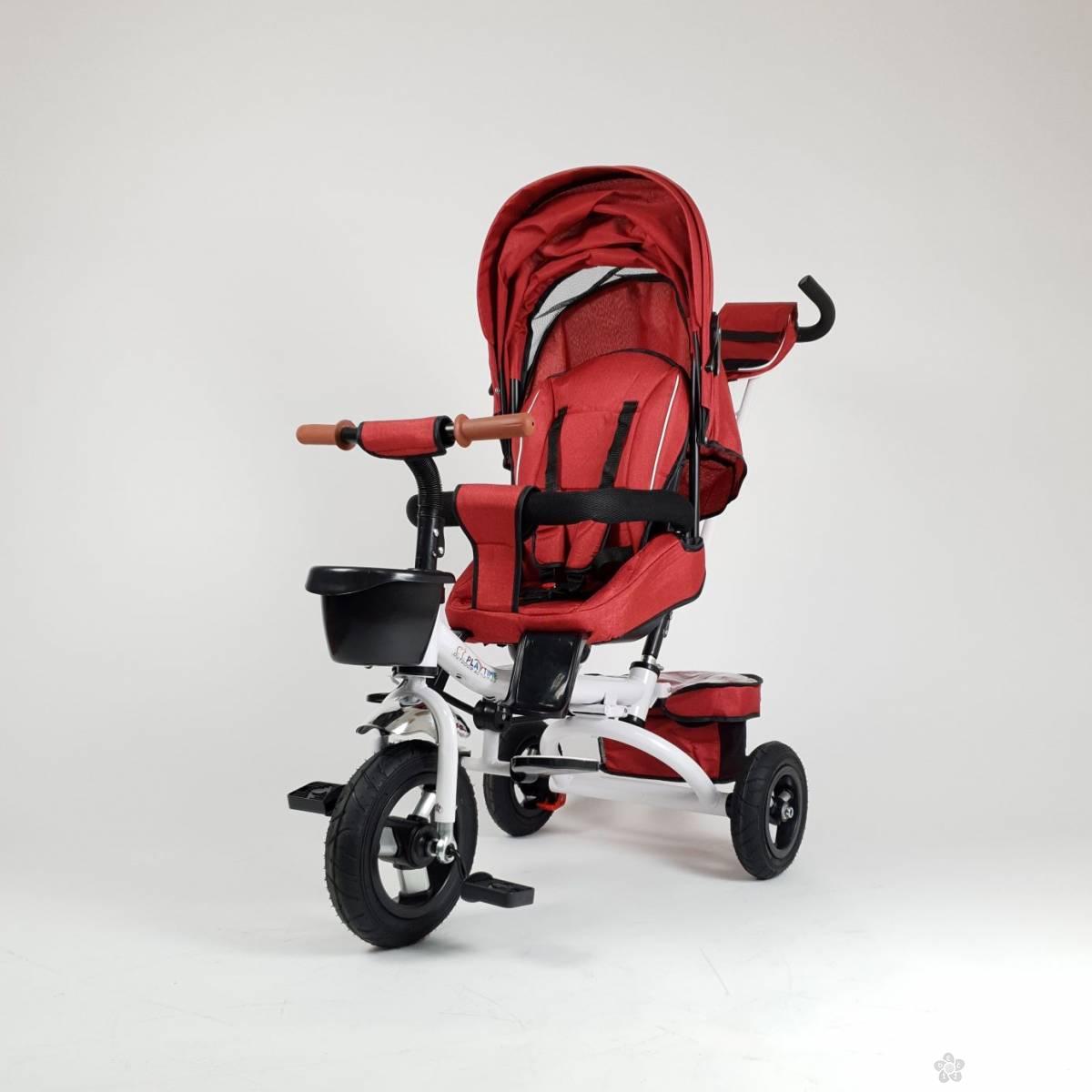 Tricikl Happybike Lux 420, crveni 