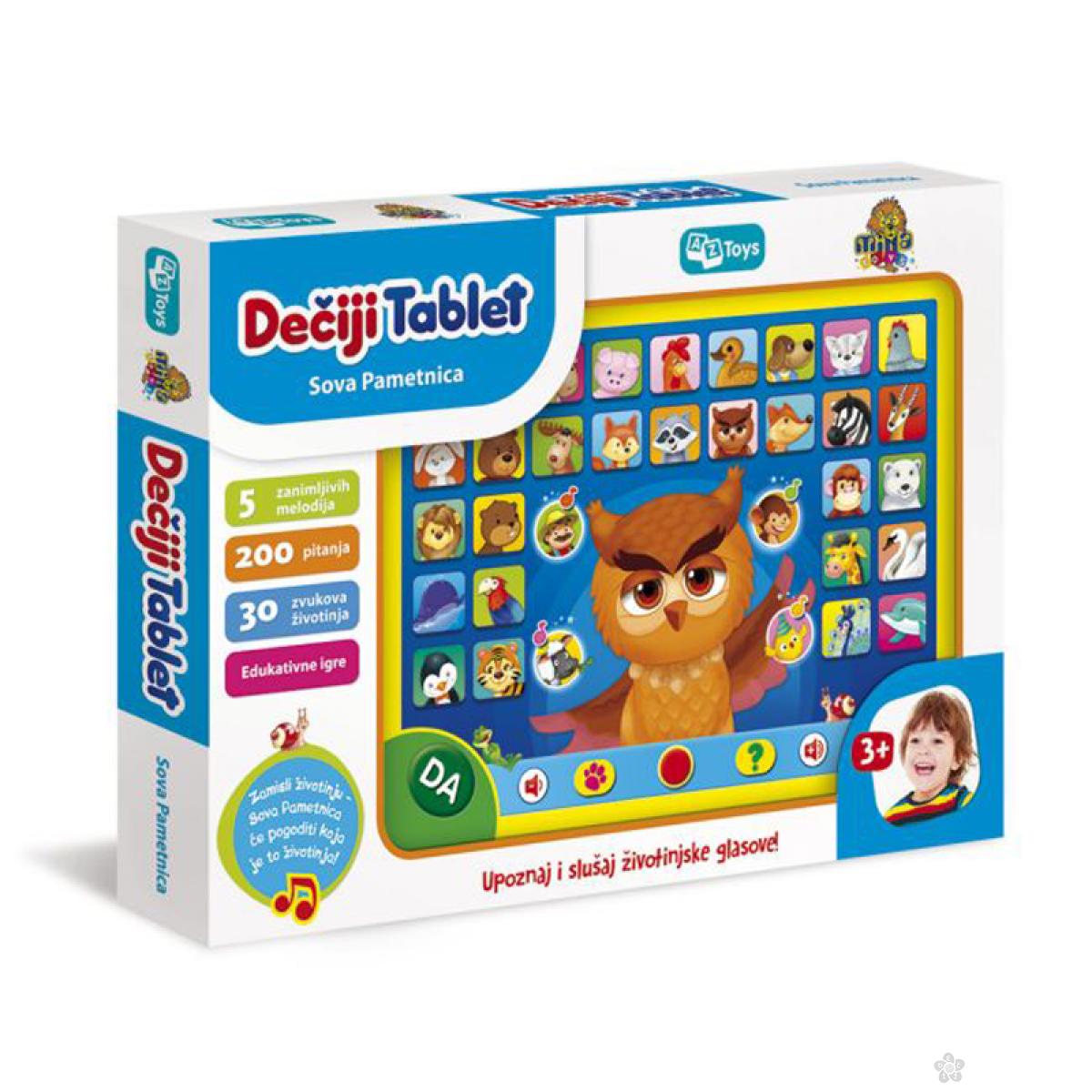 Dečji tablet Sova pametnica 11/01008 