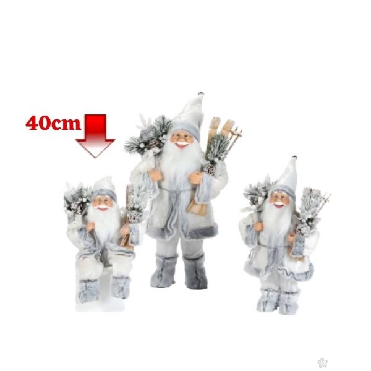 Deda Mraz sivi 40cm 42/70201 