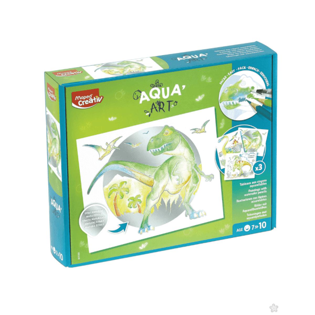 MAPED KREATIV set Dinosaurus M907058 