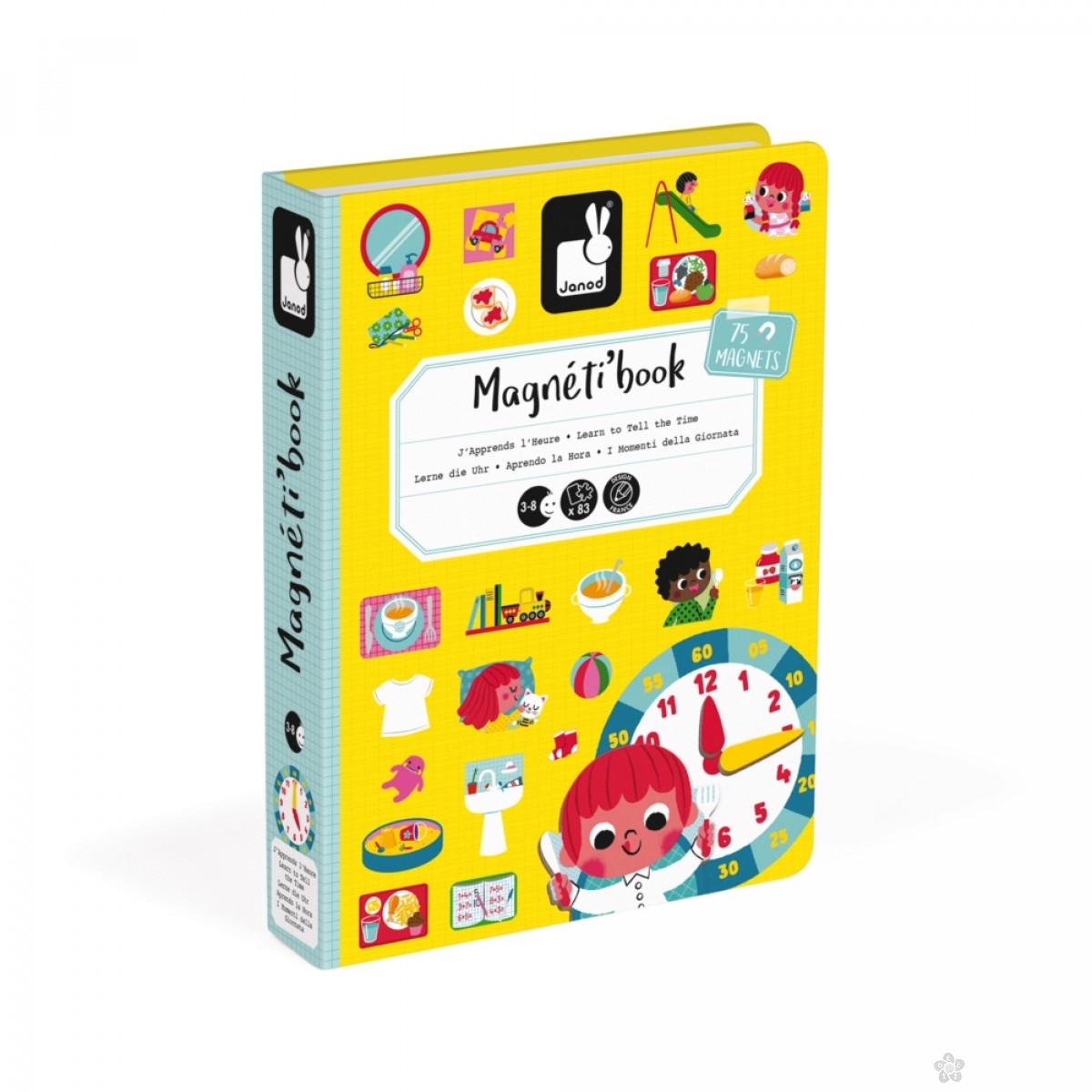 Magneti’book kutija sa magnetima –  Naučimo vreme, J02724 