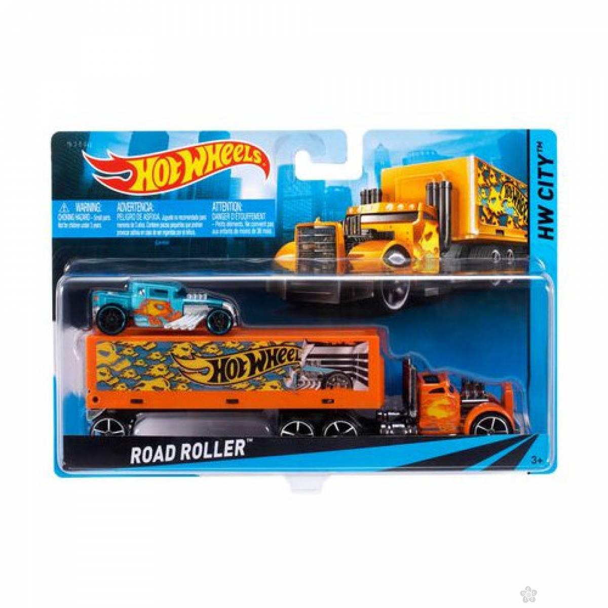 Hot Wheels kamion sa prikolicom BDW51 