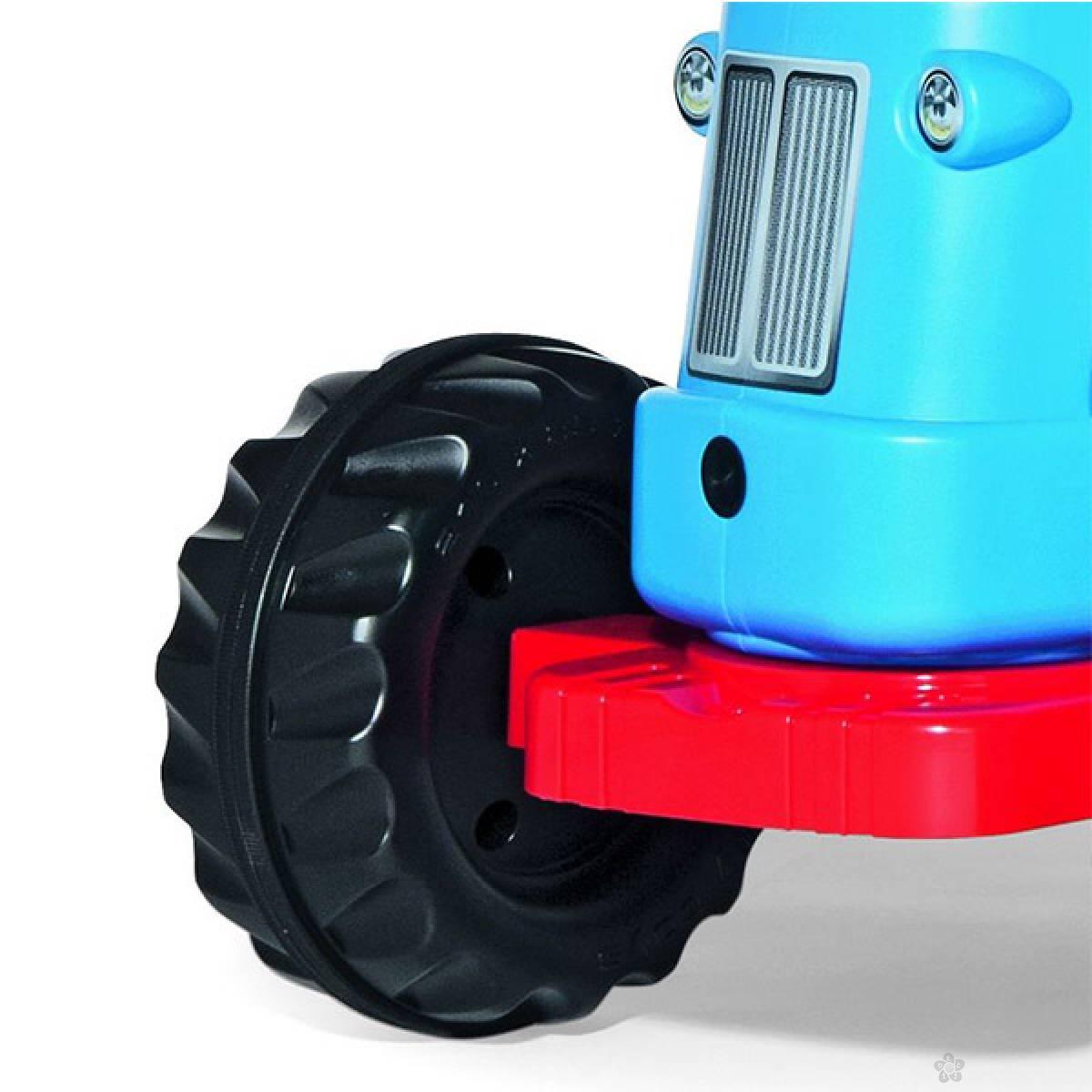Traktor na pedale sa prikolicom plavi 620012 