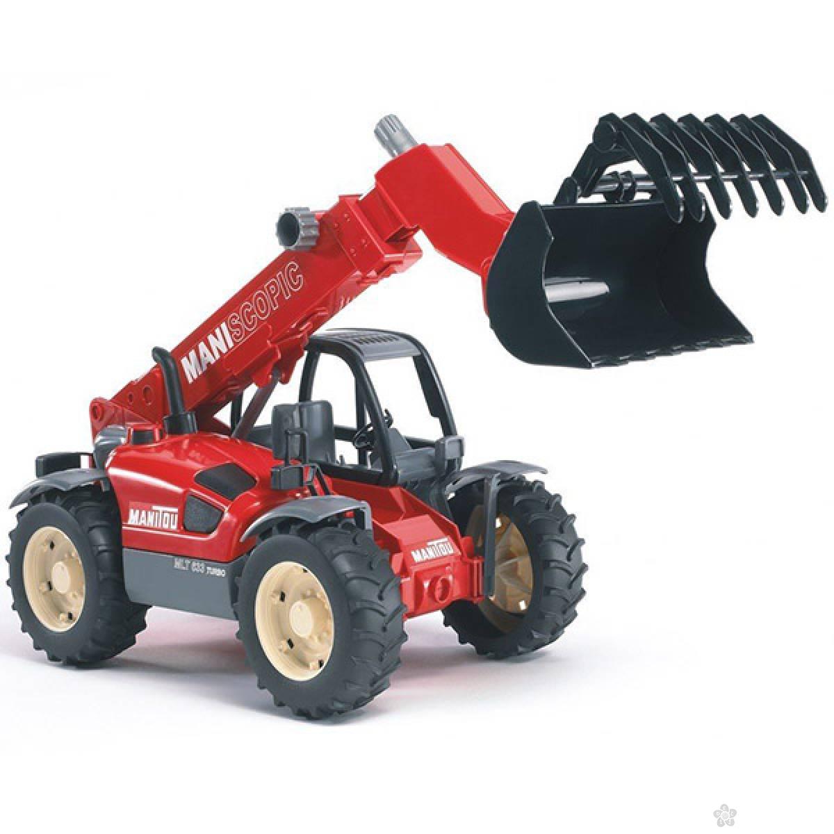 Bager Manitou Telescopic MLT 633 Bruder 021252 