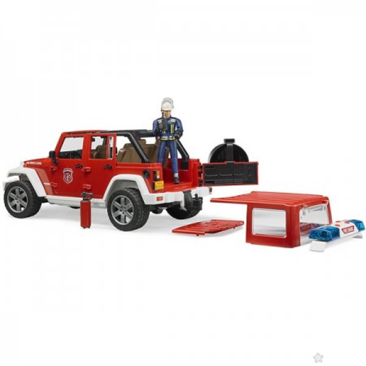Jeep Wrangler vatrogasni sa figurom 025281 