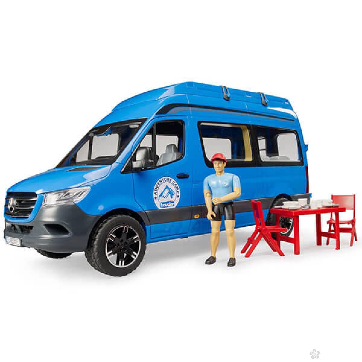 Kombi MB Sprinter kamper sa figurom i dodacima 026844 