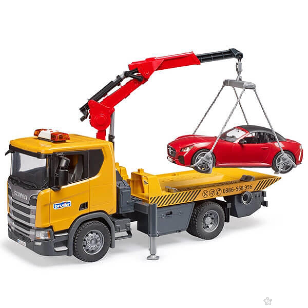 Kamion Bruder Scania Šlep služba 035525 