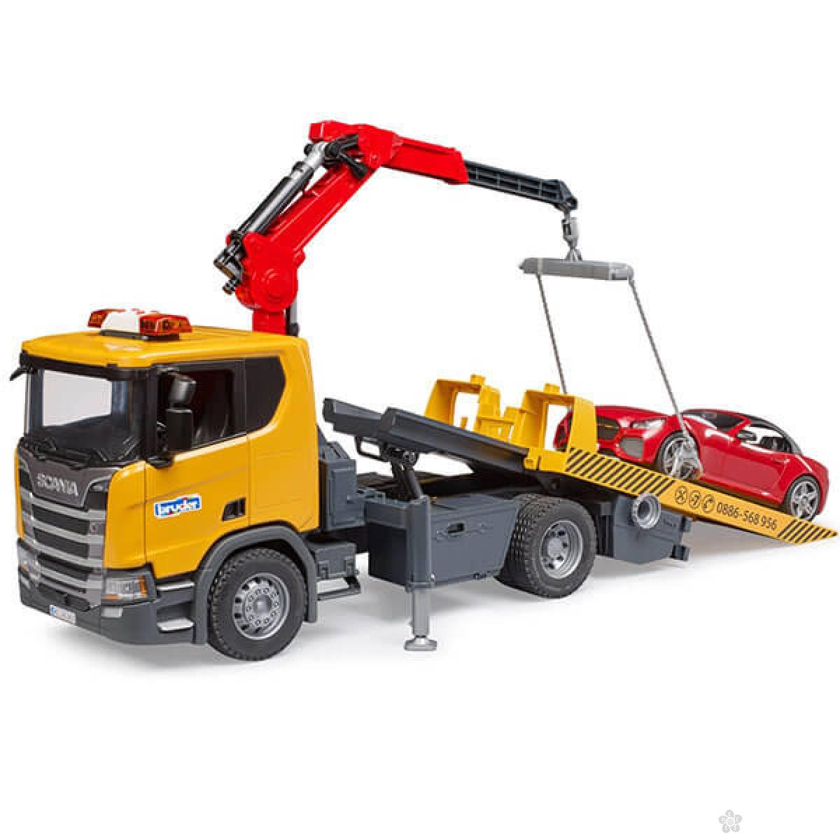 Kamion Bruder Scania Šlep služba 035525 