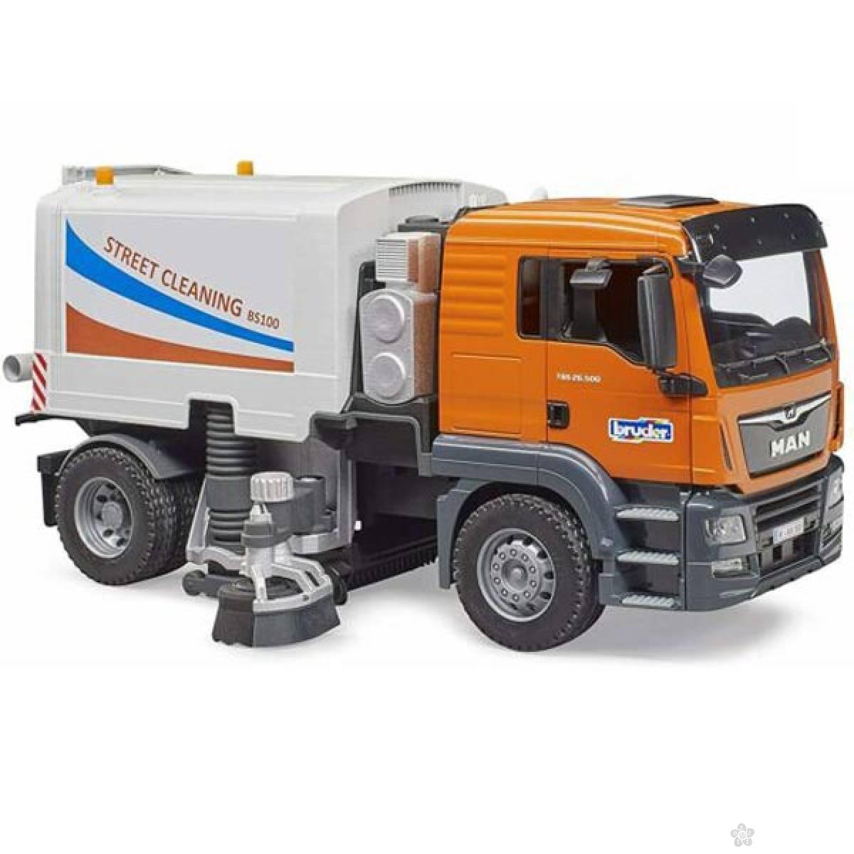 Kamion MAN TGS ulični čistač Bruder 037802 