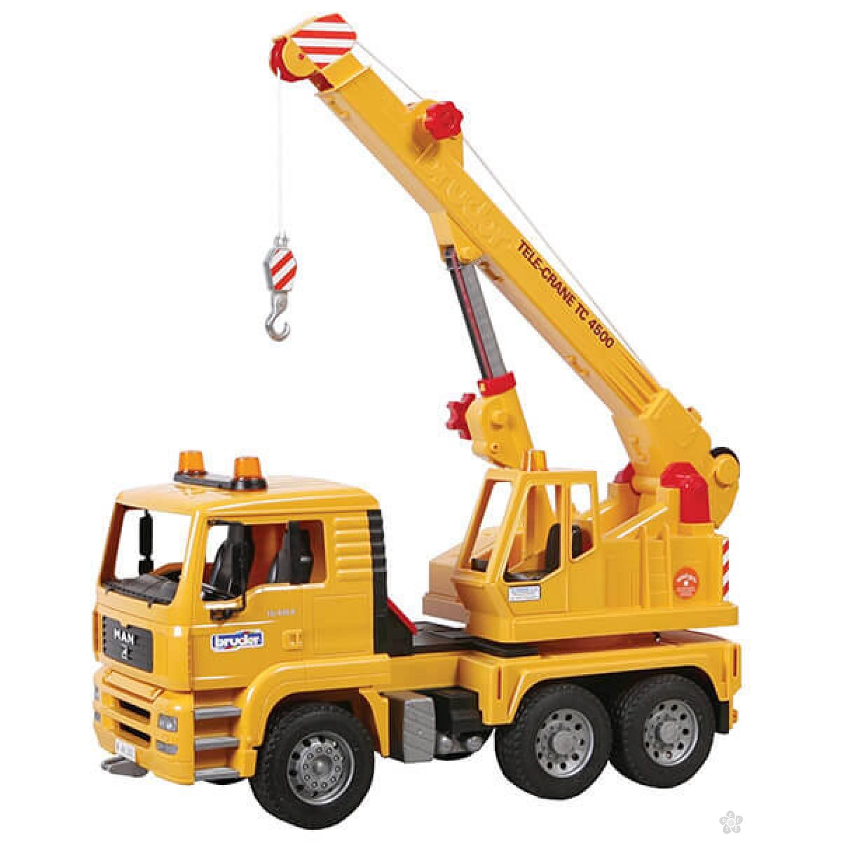 Kamion MAN sa Kranom Bruder 027544 