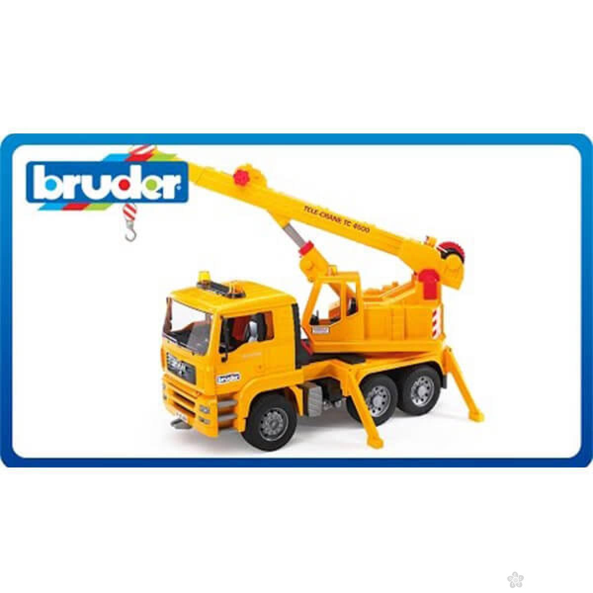 Kamion MAN sa Kranom Bruder 027544 