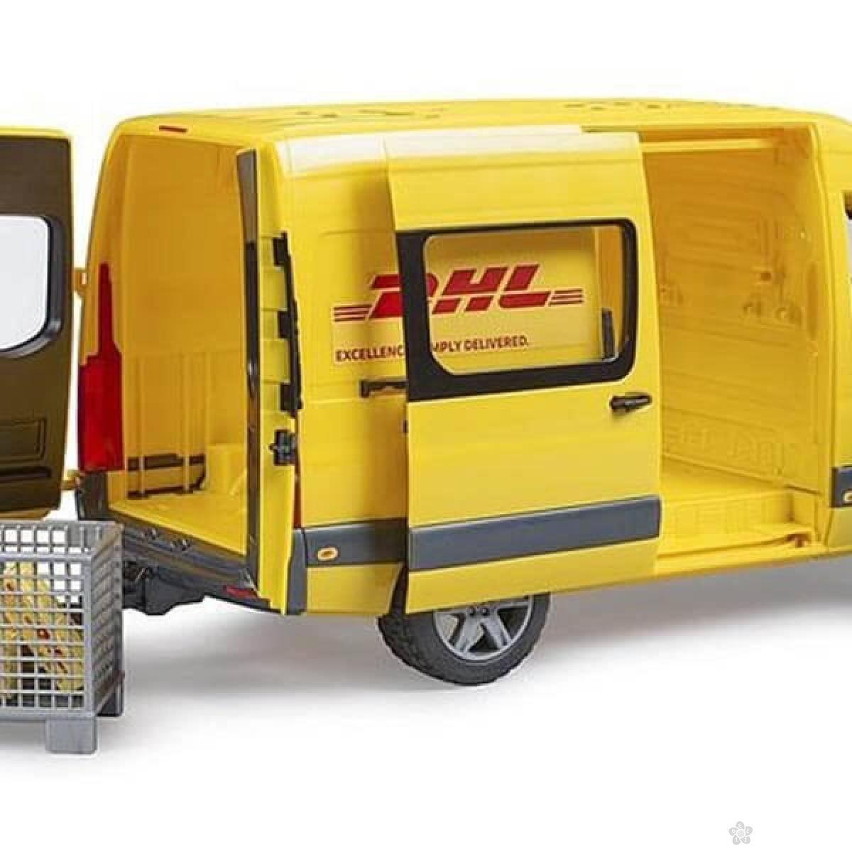Kamion Mercedes Benz Sprinter DHL sa vozačem 026714 