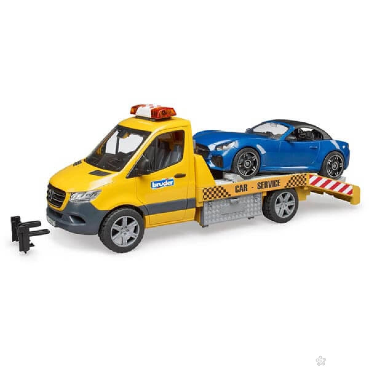 Kamion MB Sprinter transporter sa roadsterom 026752 