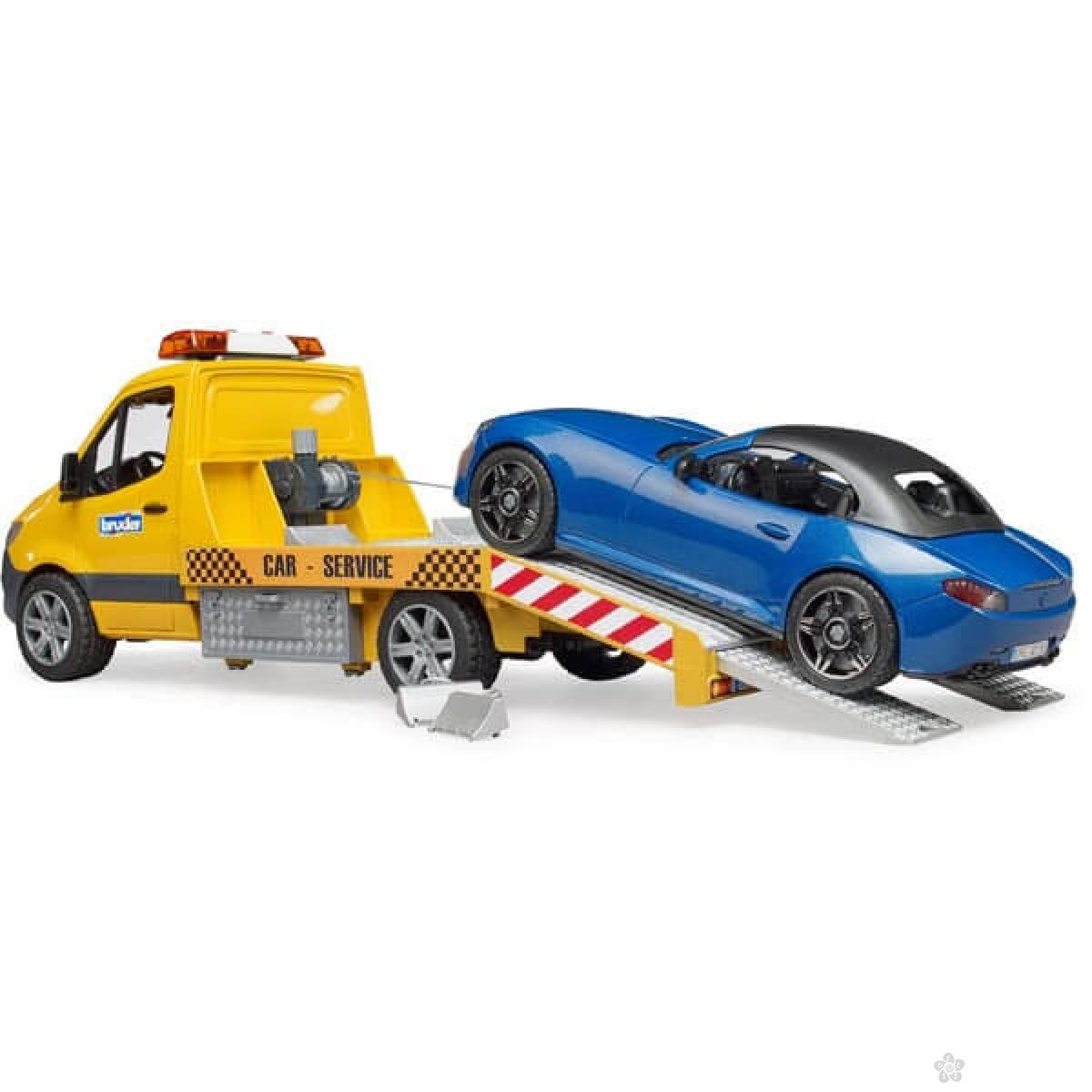 Kamion MB Sprinter transporter sa roadsterom 026752 