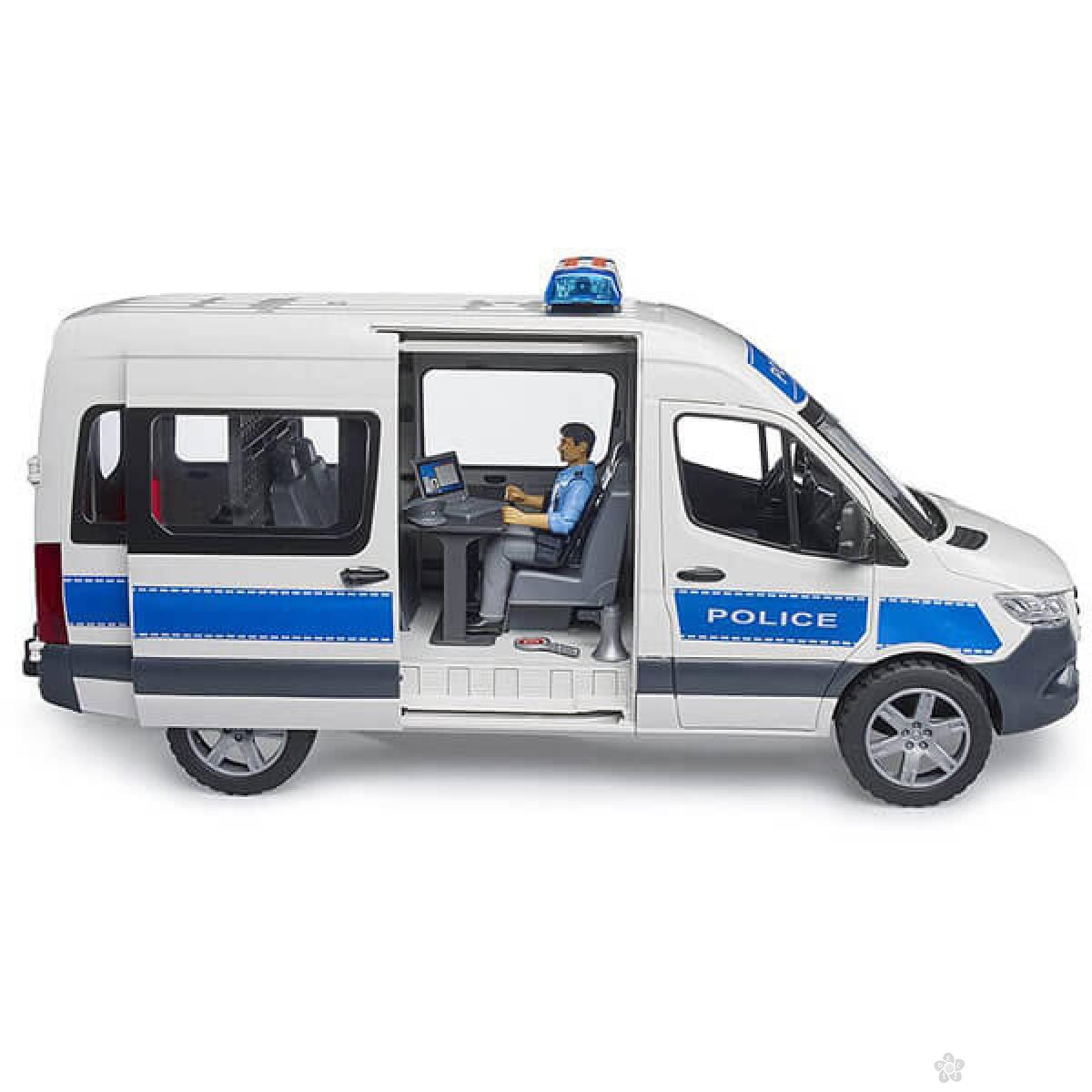 Policijski MB Sprinter sa figurom 026837 