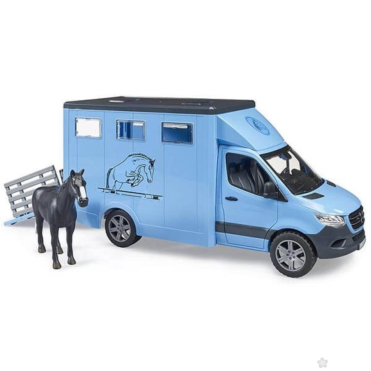 Transporter za životinje sa konjem 026745 
