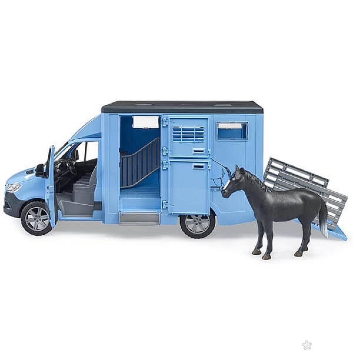 Transporter za životinje sa konjem 026745 