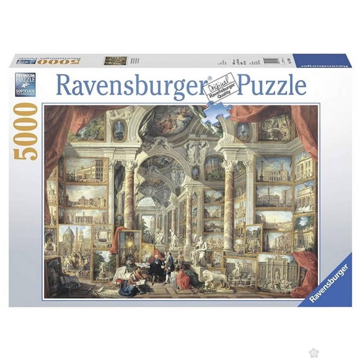 Ravensburger puzzle View of Modern Rome 5000 delova 