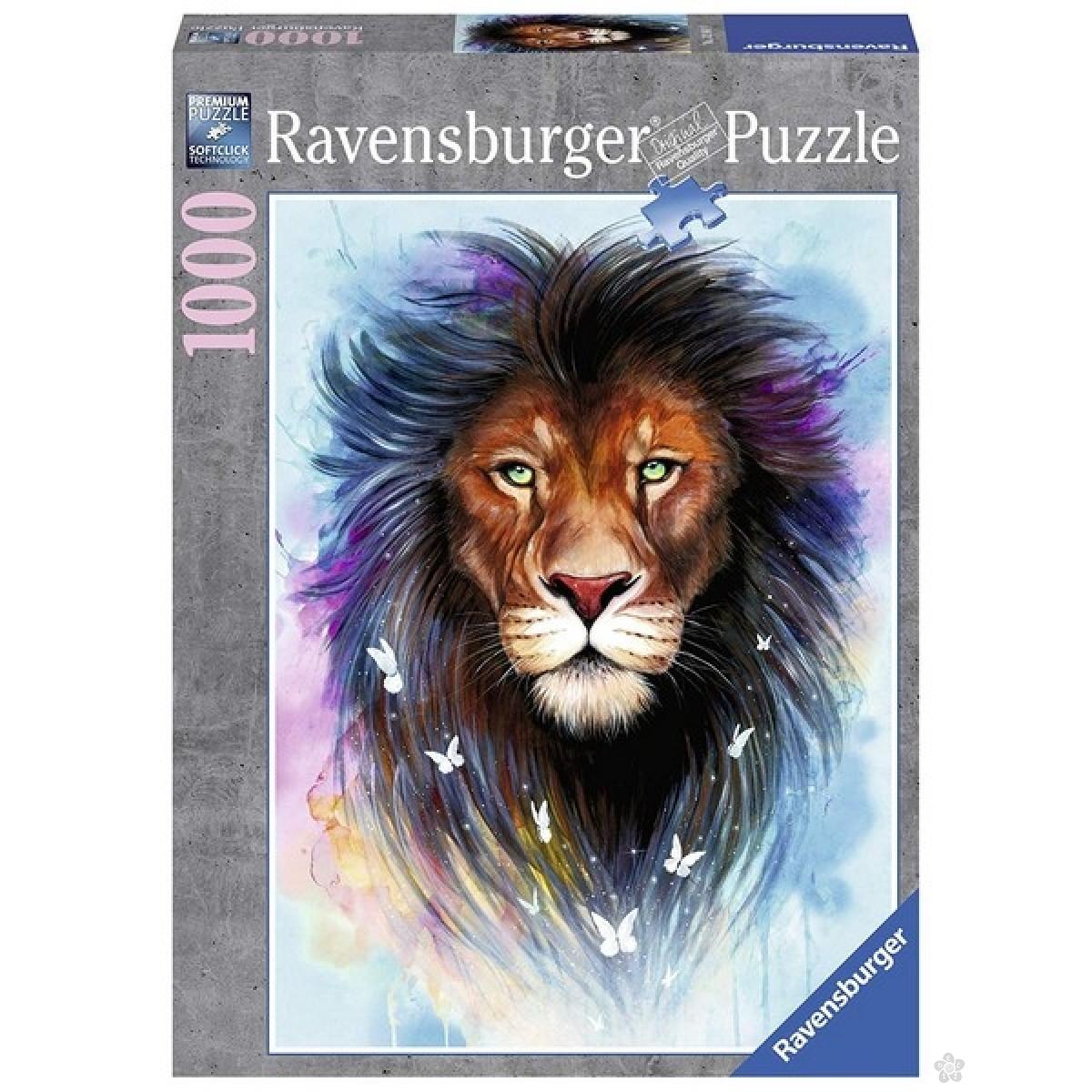 Ravensburger puzzle - Velicanstveni lav 
