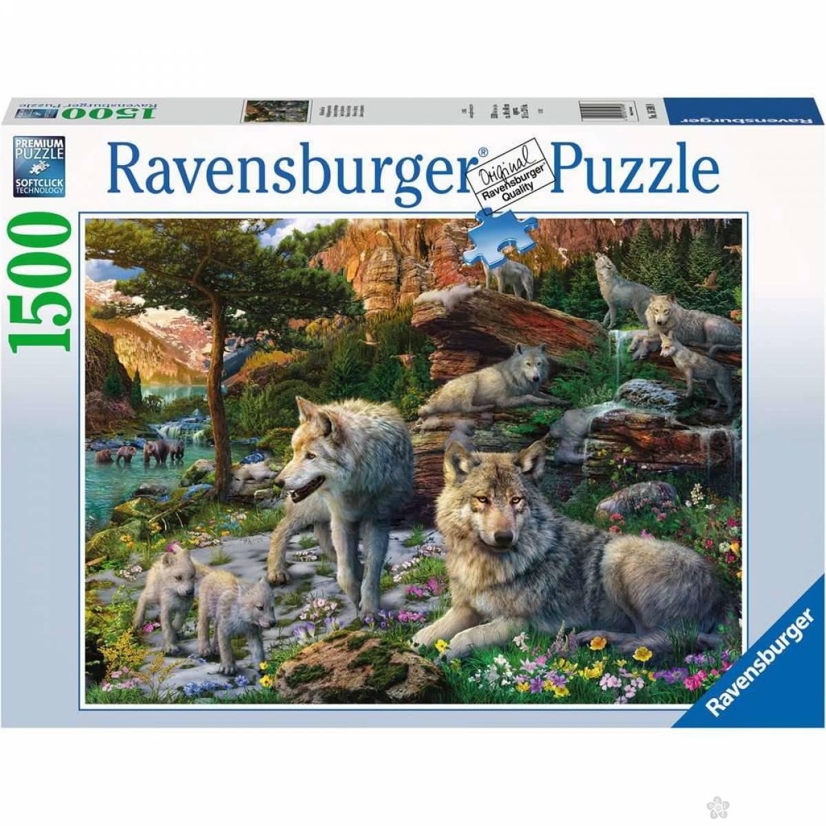 Ravensburger puzzle Vukovi RA16598 