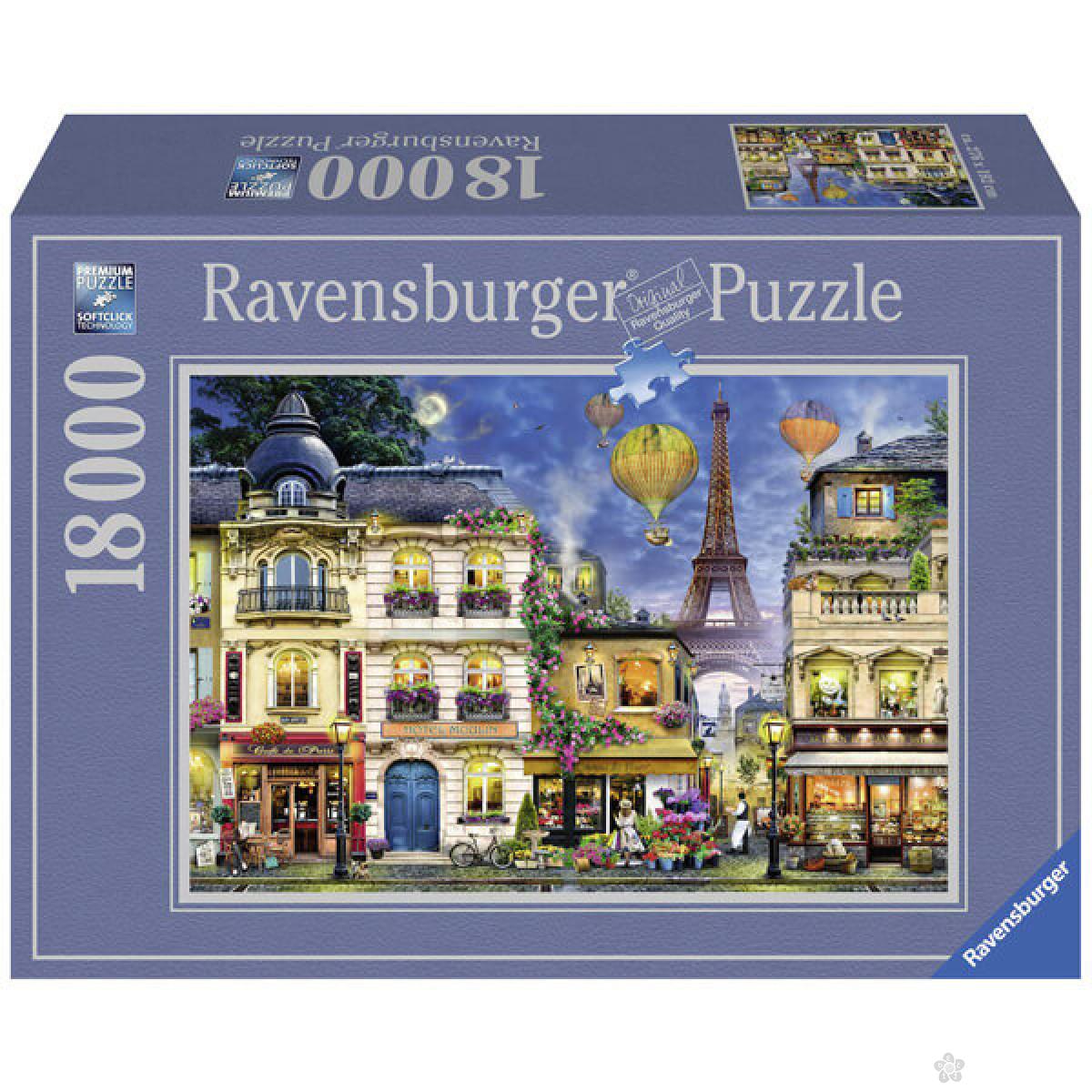 Ravensburger puzzle Pariz RA17829 