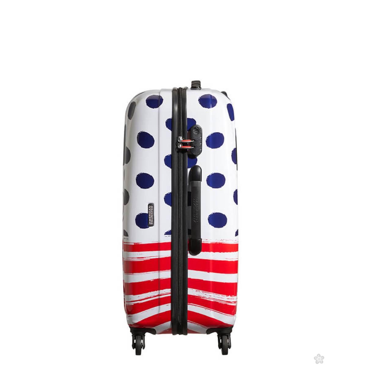 American Tourister kofer Mickey Blue Dots 19C*71008 