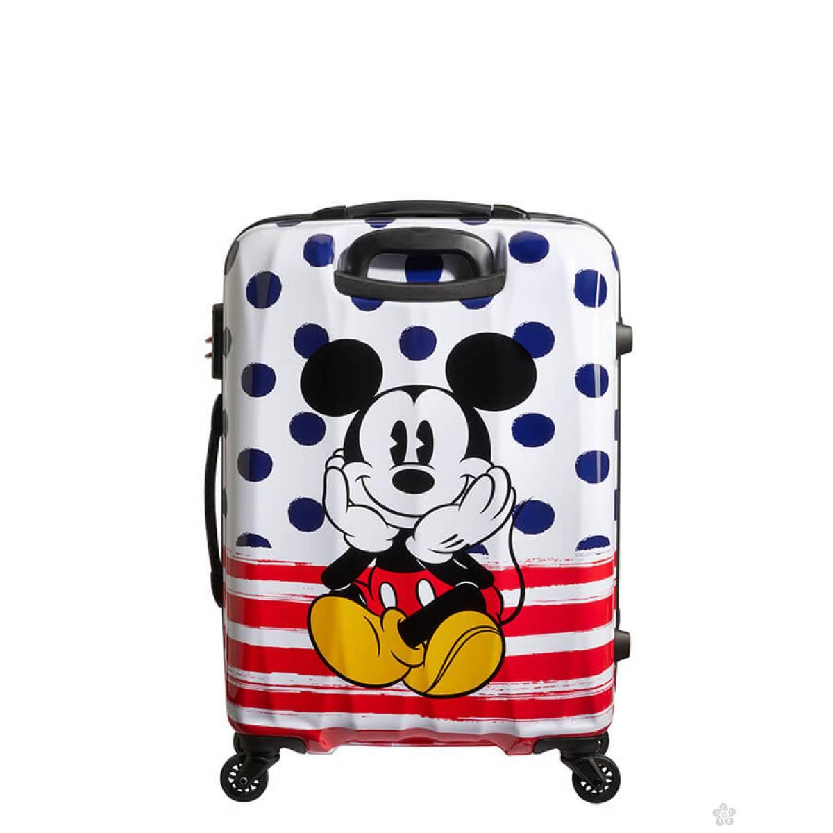 American Tourister kofer Mickey Blue Dots 19C*71007 