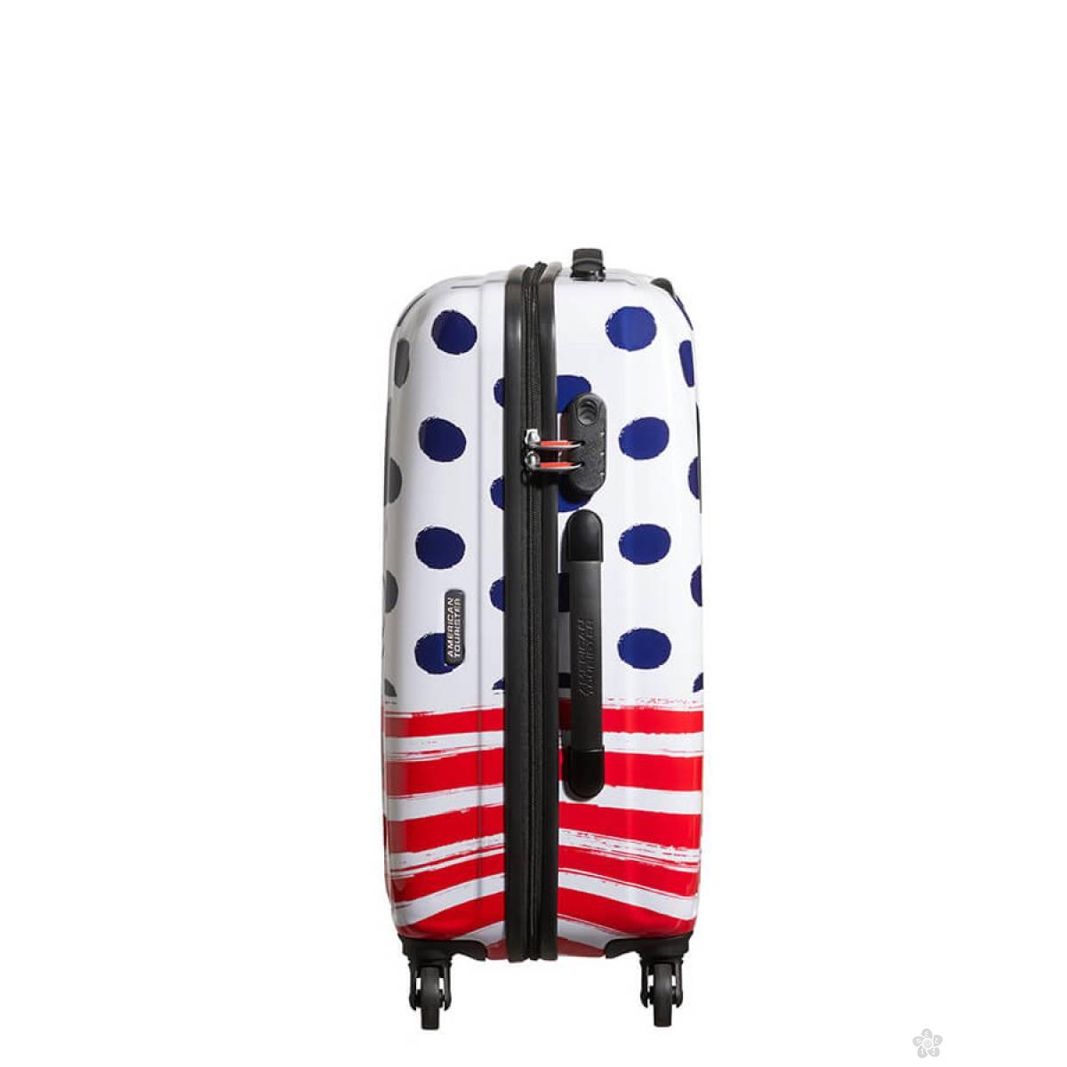 American Tourister kofer Mickey Blue Dots 19C*71007 