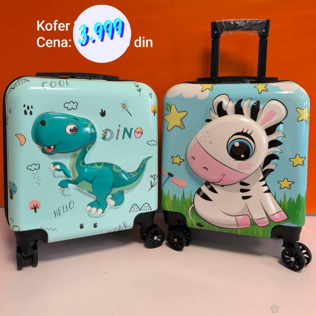 Dečiji kofer Zebra 