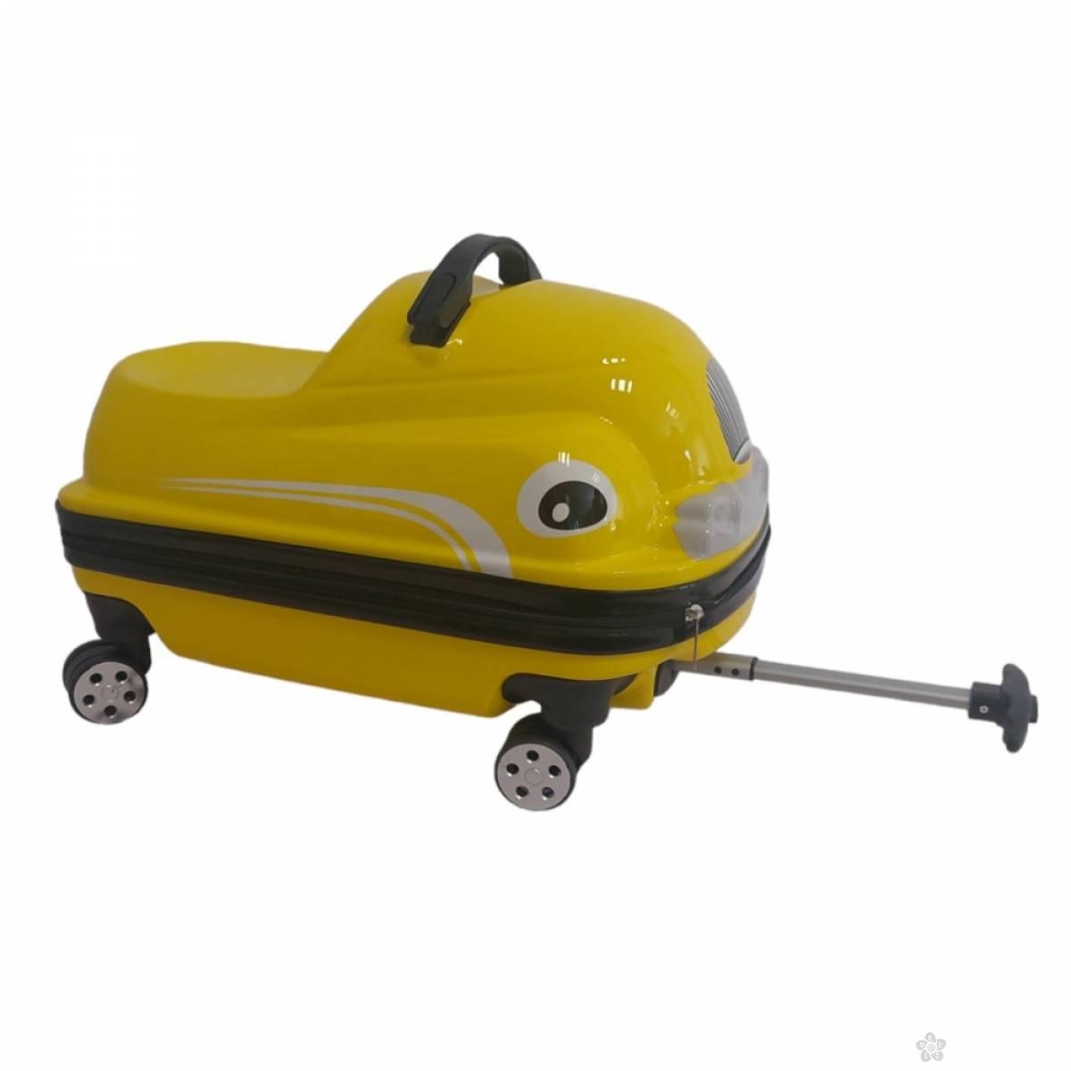 Dečiji kofer Autić žuti 18'' 