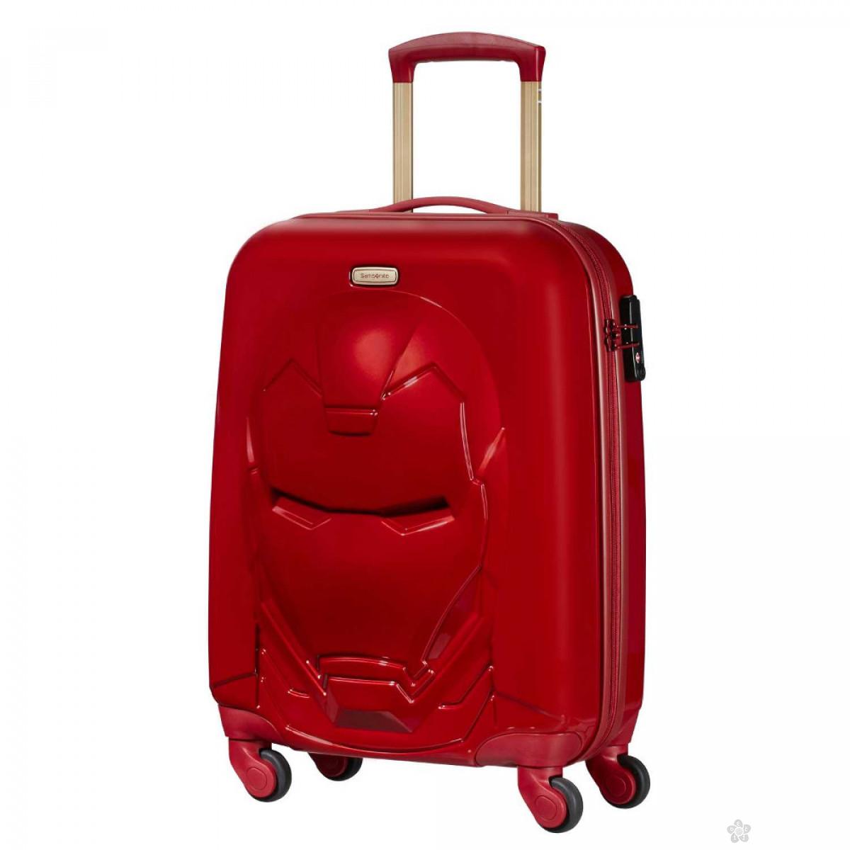 Samsonite Kofer Iron Man Red 55cm 40c 00017 Decji Sajt