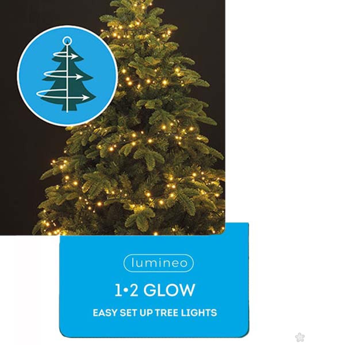 Novogodišnja LED rasveta za jelku 180cm-171L 